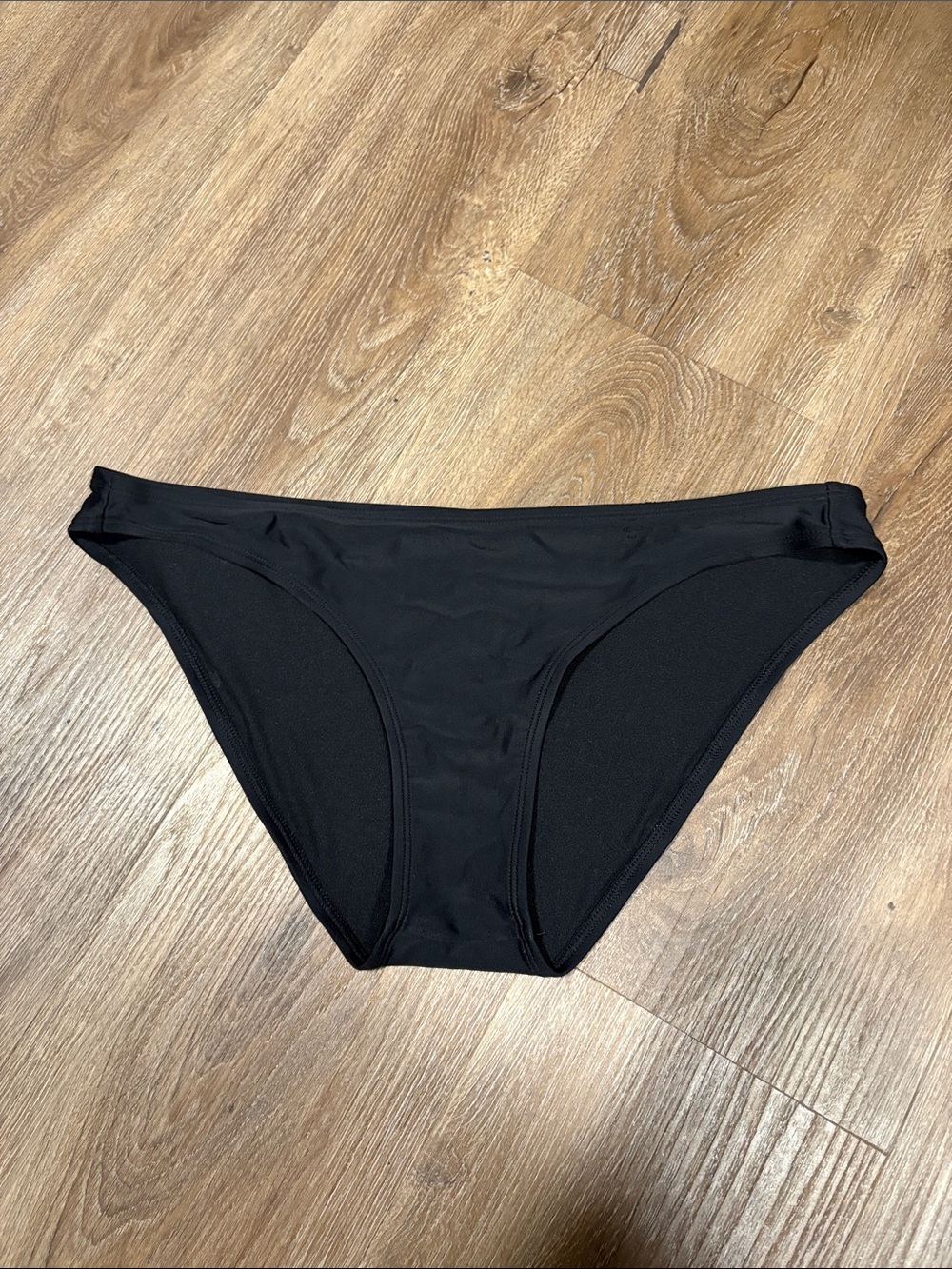 Arizona Jean Company Black Bikini Bottom - Solid Black